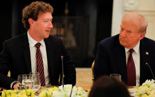 Trump tech advisory panel Zuckerberg Ellison Huang